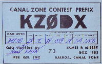 Panama-Kanal-Zone (DXCC bis 30.09.1979)